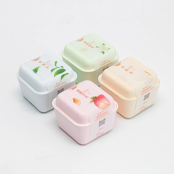Four complete tea sets displayed together, showcasing variety and elegant design.

